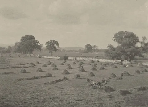 William B. Post, Landscape with Haystacks