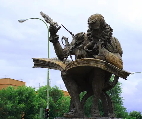 Luis Sanguino, Monument to Miguel de Cervantes