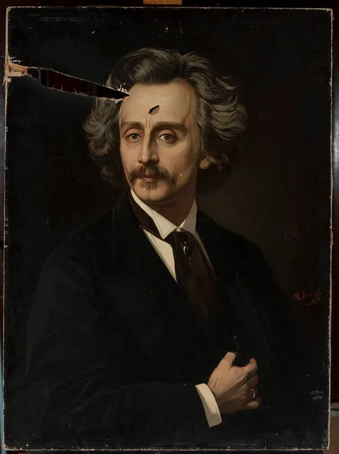 Kazimierz Mirecki, Self-portrait