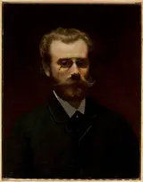 Kazimierz Mirecki, Portrait of Walerz Brochocki, painter