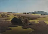 Lawren P. Harris, GUN POSITIONS AND CARRIER