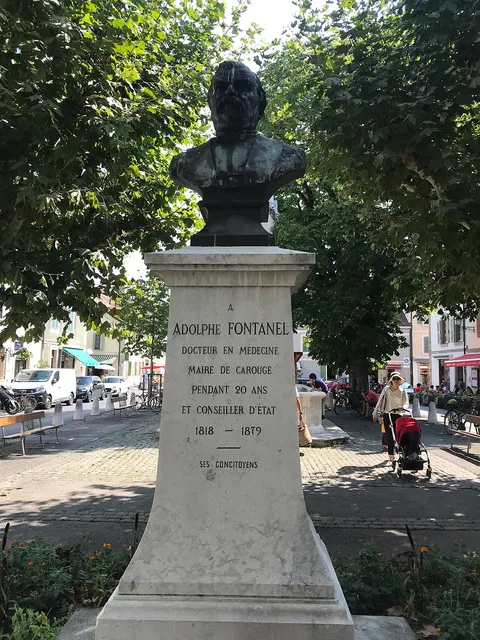 James Vibert, Bust of Adolphe Fontanel, Carouge