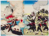 Nobukazu Yōsai, Battle Scene from the Sino-Japanese War