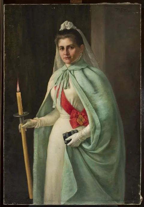 Feliks Cichocki, Portrait of countess Konstancja Cichocka