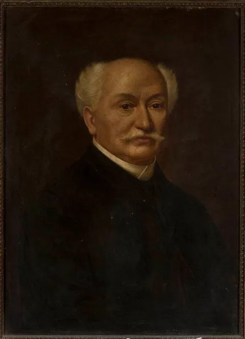 Feliks Cichocki, Portrait of Mathias Bersohn (1824–1908)