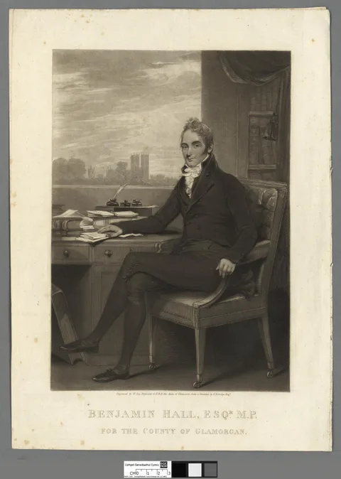William Say, Benjamin Hall, Esqr. M.P. for the county of Glamorgan