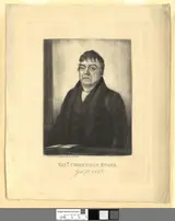 William Roos, Revd. Christmas Evans, aged 70, 1835