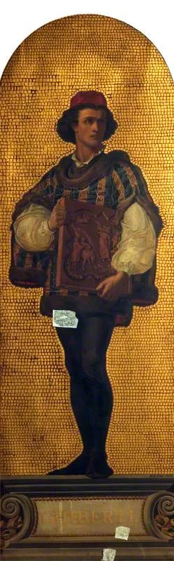 William Henry Fisk, Ghiberti (1378–1455) (design for a mosaic in the Victoria and Albert Museum)