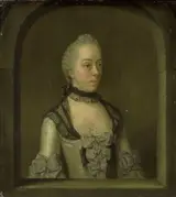Tibout Regters, Portrait of Wilhelmina Hillegonda Schuyt, Wife of Joachim Rendorp
