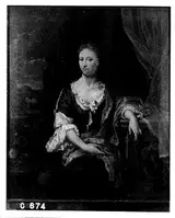 Thomas van der Wilt, Portrait of Johanna Staal (  -1736)