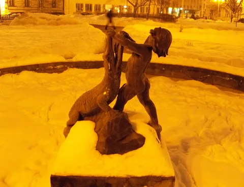 Stanisław Jackowski, Boy with Crocodile