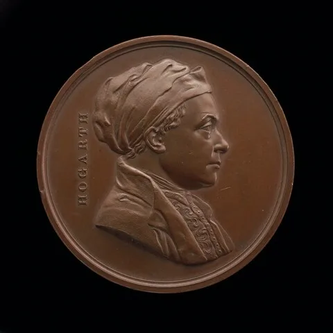 Leonard Charles Wyon, William Hogarth, 1697-1764, Painter [obverse]
