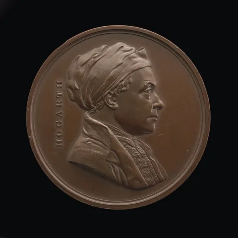 Leonard Charles Wyon, William Hogarth, 1697-1764, Painter [obverse]