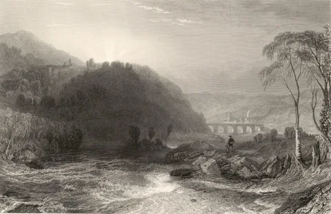 James Tibbits Willmore, Llangollen, north Wales