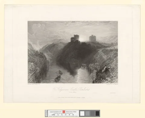 James Tibbits Willmore, Kilgarren Castle, Pembroke, south Wales