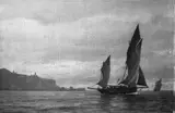 Carl Neumann, Fiskerbåde ved en Kyst