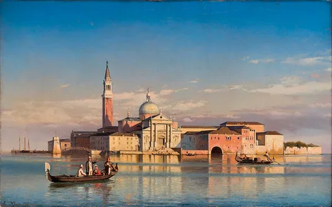 Carl Neumann, St. Giorgio Maggiore in Venice