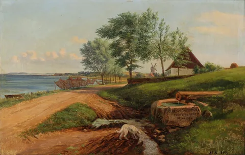 Andreas Peter Madsen, Rostgaards Kilde at Skotterup, Espergærde, Zealand.