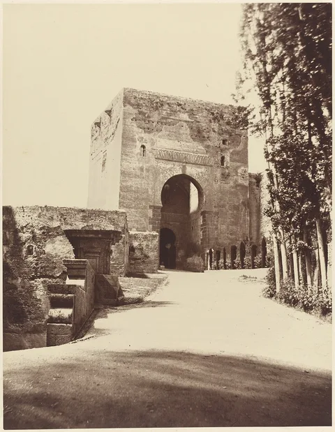 Louis De Clercq, Grenade, Alhambra, Porte d'Entree de la Forteresse