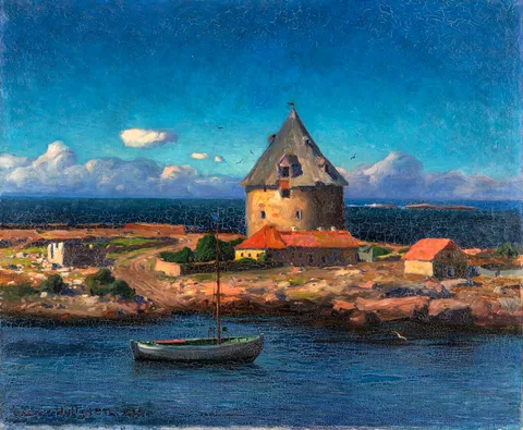 Oscar Hullgren, View from Christiansö