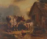 Henry Charles Bryant, Farmyard Scene