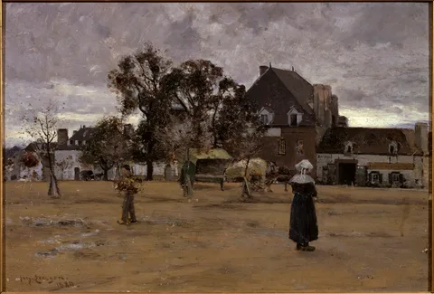 Johan Ericson, The Market Place, Concarneau