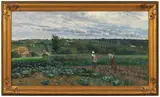 Johan Ericson, Landscape with Cabbage Patch, Concarneau