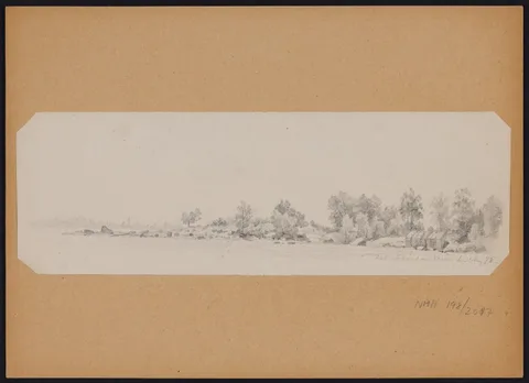 Johan Ericson, Landscape Study From the Archipelago
