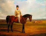 Henry Barraud, King Edward VII when Prince of Wales (1841-1910) on Horseback