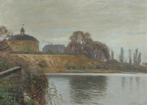 Johan Ulrik Bredsdorff, The old mill on the ramparts of Christianshavn.