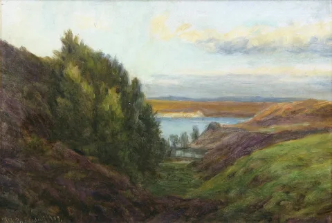 Johan Ulrik Bredsdorff, Trees at the inlet of Flensburg.