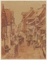 Froukje Wartena, Straatje in een Duits dorp