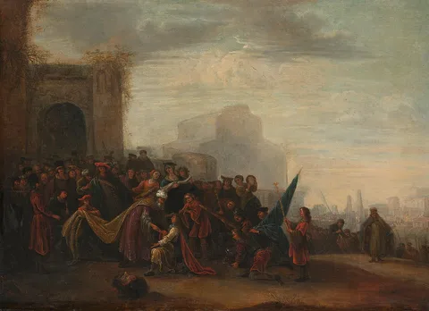 Gerrit de Wet, Saul honoring David after his victory over Goliath