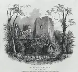 George Rowe, Ragland Castle. The Keep