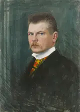 Juho Kyyhkynen, Self Portrait