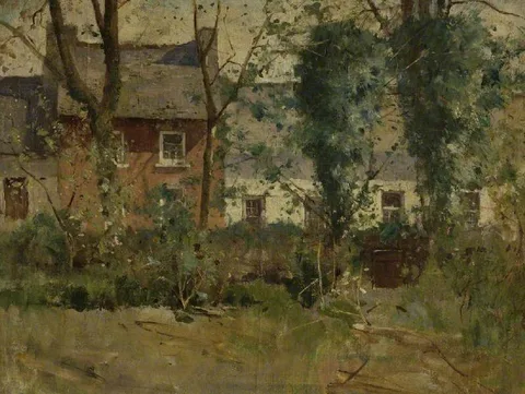 Egerton Coghill, The Mall from Malmaison, Castletownshend, c. 1900