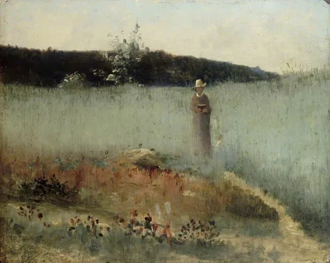 Egerton Coghill, Field of Rye, Barbizon