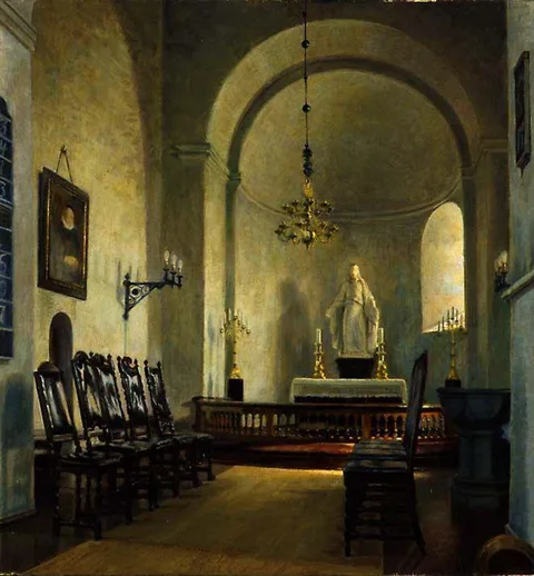Juliane Langberg, The Choir in the Gamle Aker Church in Oslo