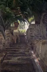 Juliane Langberg, Palm Trees on Madeira