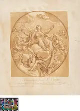 Nicolas Lesueur, Assumption of Mary after Giuseppe Passari