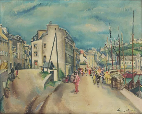 Armin Stern, Port in Audierne