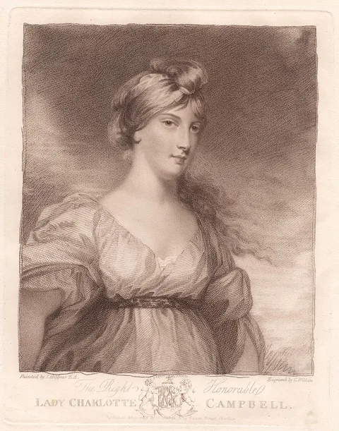 Charles Wilkin, The Right Honourable Lady Charlotte Campbell