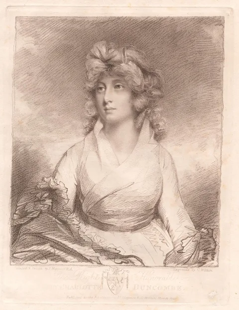 Charles Wilkin, The Right Honourable Lady Charlotte Duncombe