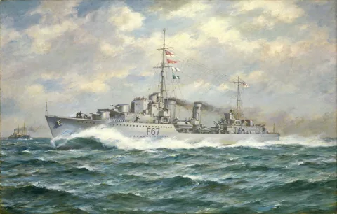 B. F. Gribble, HMS Bedouin