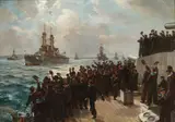 B. F. Gribble, The Arrival of the American Fleet Off Scapa Flow, December 1917