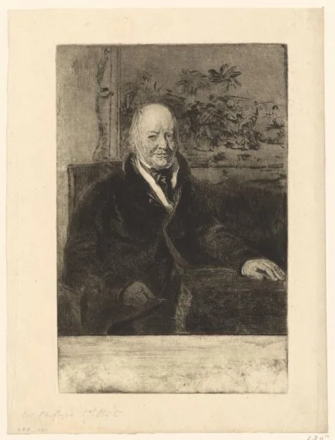 Andrew Geddes, Portret van Molesworth Phillips