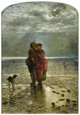 Alfred Woolmer, The Proposal (Reflections in Shadows)
