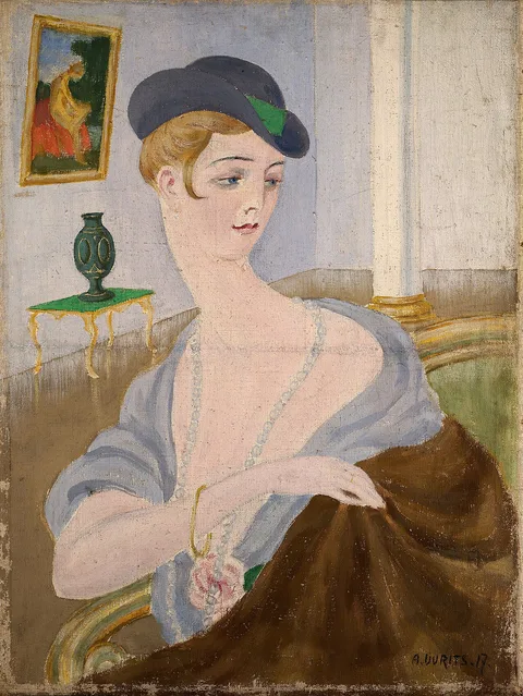 Aleksander Uurits, Portrait of a Lady