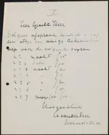 Anneke van der Feer, Brief aan jonkheer Hendrik Teding van Berkhout (1879-1969)