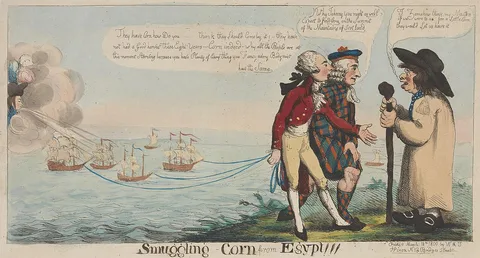 John Cawse, Smuggling - Corn from Egypt!!!